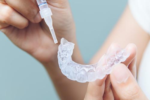 Whitening strips with gels on it, scottsdale az