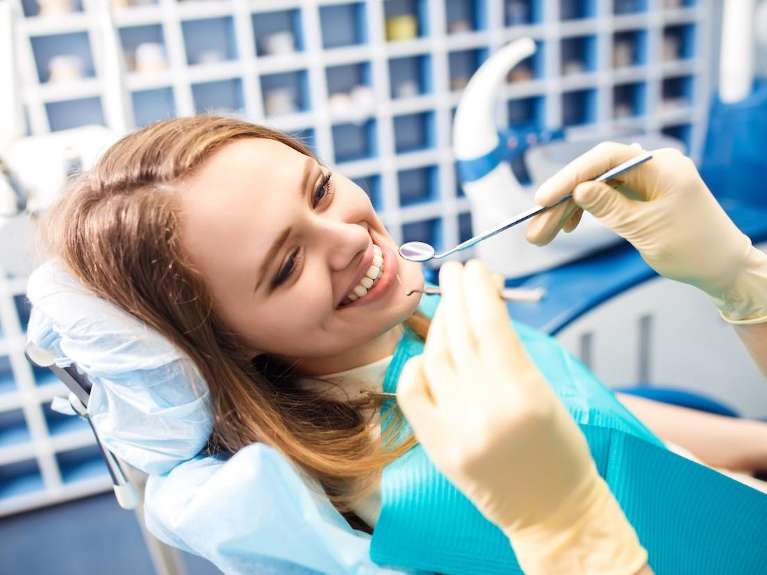 girl at the dentist in scottsdale az